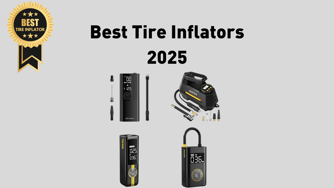 The Best Portable Tire Inflators for 2025